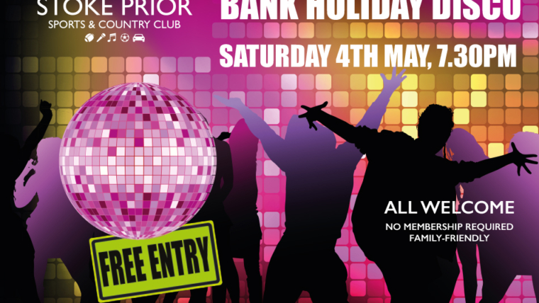 DISCO – BANK HOLIDAY SATURDAY