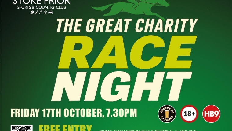THE GREAT CHARITY RACE NIGHT