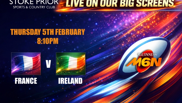 Six Nations Rugby: France vs Ireland 8:10pm