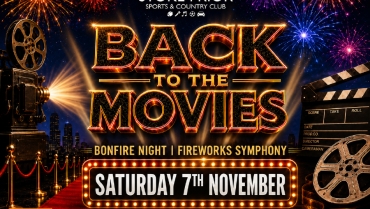 BACK TO THE MOVIES – BONFIRE & FIREWORKS EXTRAVAGANZA