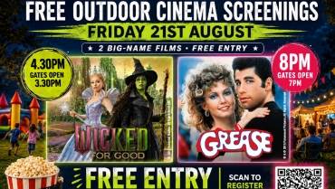 OUTDOOR CINEMA – Wicked for Good & Grease